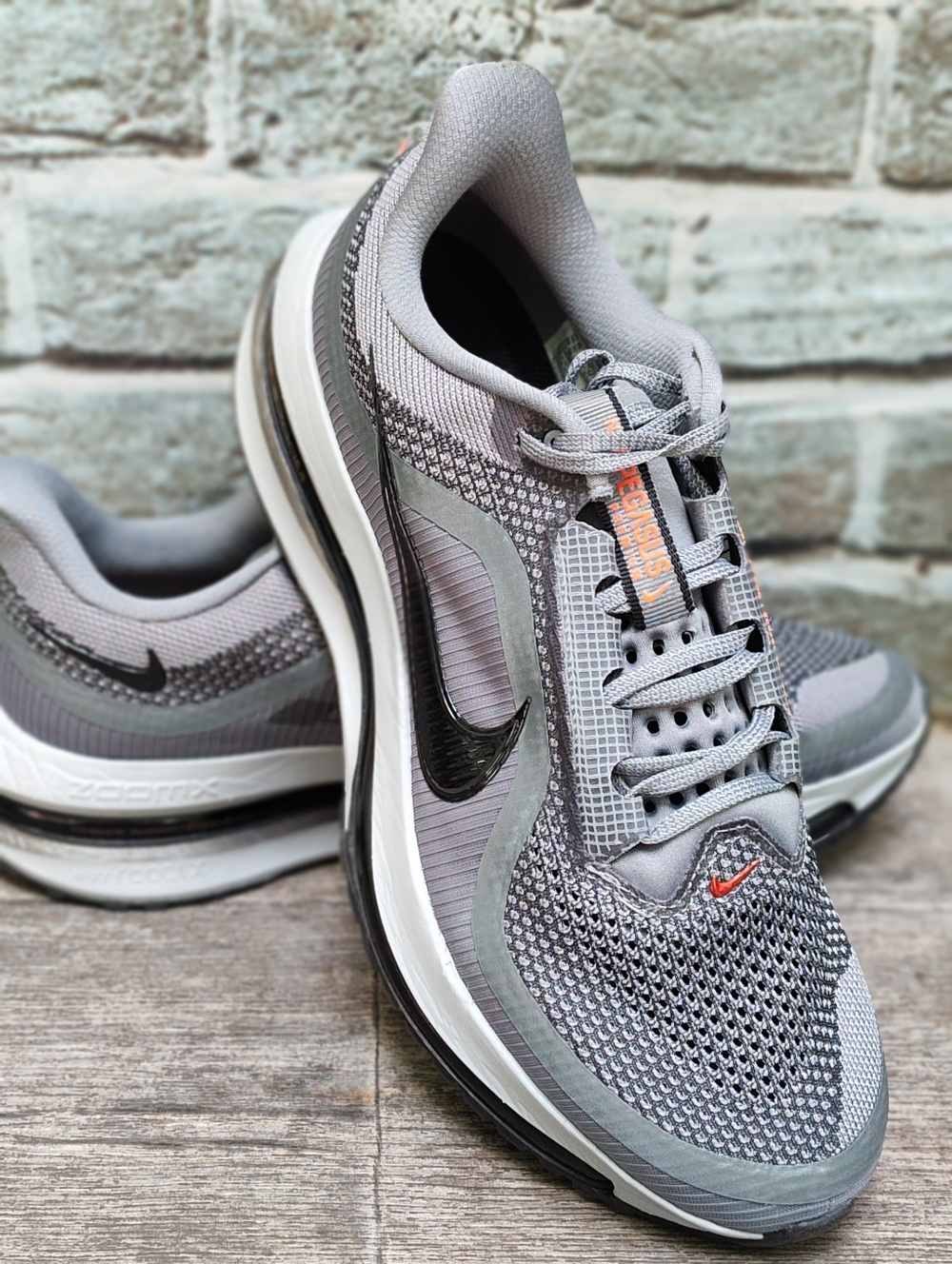 Nike Pegasus Premium, Cool Gray Edition, Like New Excellent, Men's 12 HQ2592-014